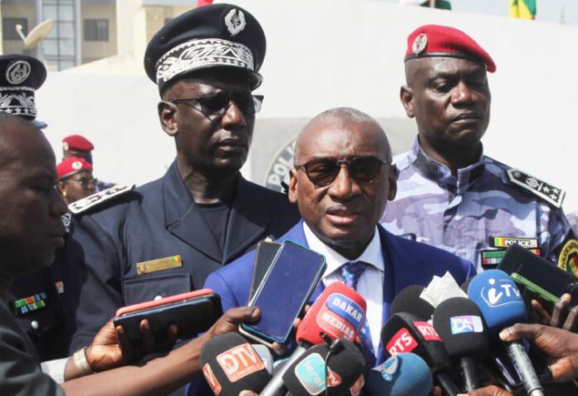 Camp Abdou-Diassé : Sidiki Kaba, satisfait de l’évolution de la construction des logements