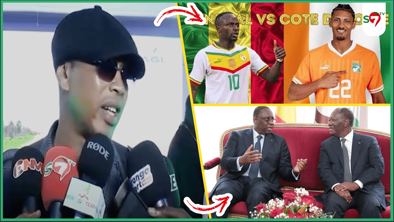 (Vidéo) Côte d’Ivoire vs Sénégal: El Hadji Diouf rajoute une couche au ch0c "Allasane Ouatara vs Macky Sall"