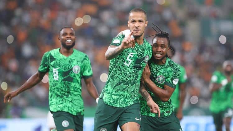 Finale CAN2023 : Le Nigeria mène face à la Cote d'Ivoire à la pause (1-0)