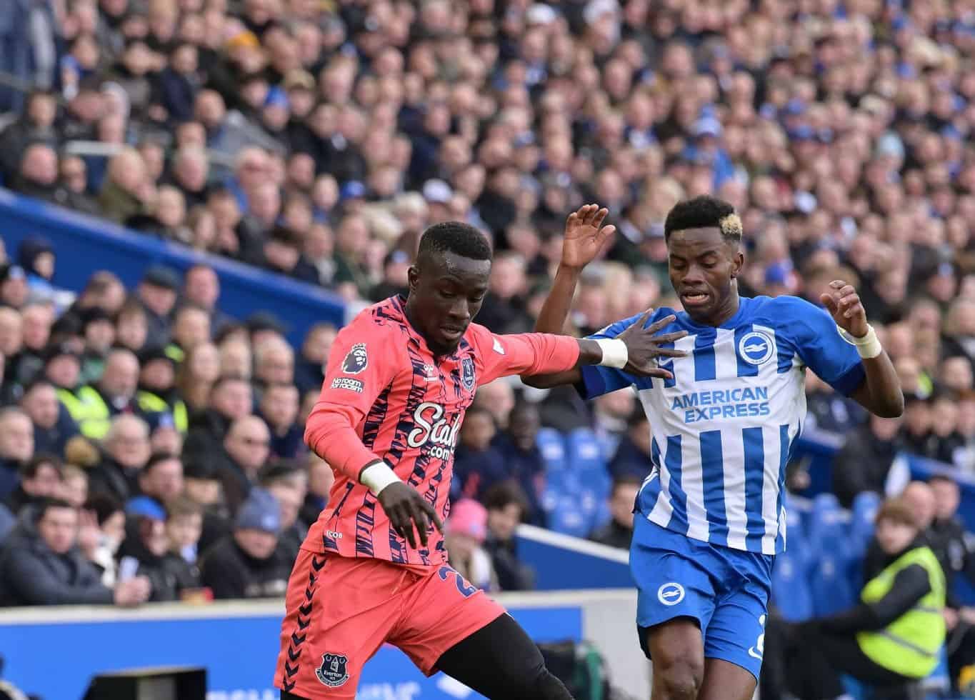 Premier League : Everton perd Idrissa Gueye sur blessure et concède le nul face à Brighton