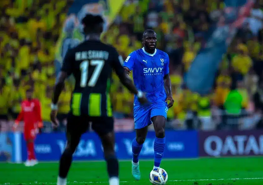 AFC Champions League : Kalidou Koulibaly et Al-Hilal s’imposent encore contre Al-Ittihad et rejoignent les demi-finales
