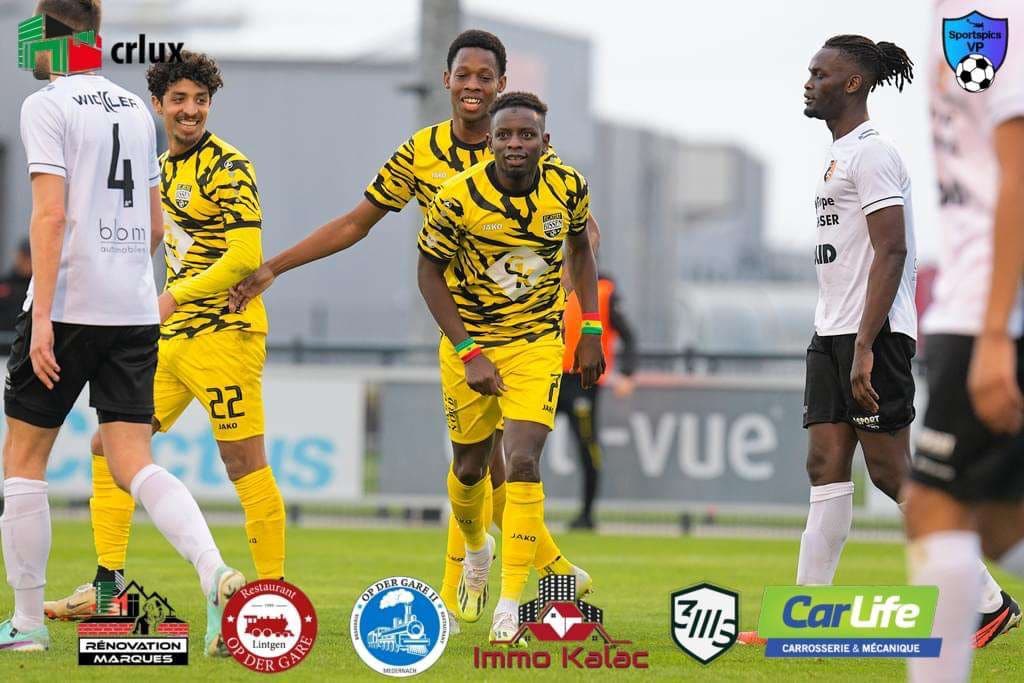 D1 : Luxembourg : El Hadji fine Bopp affole les compteurs
