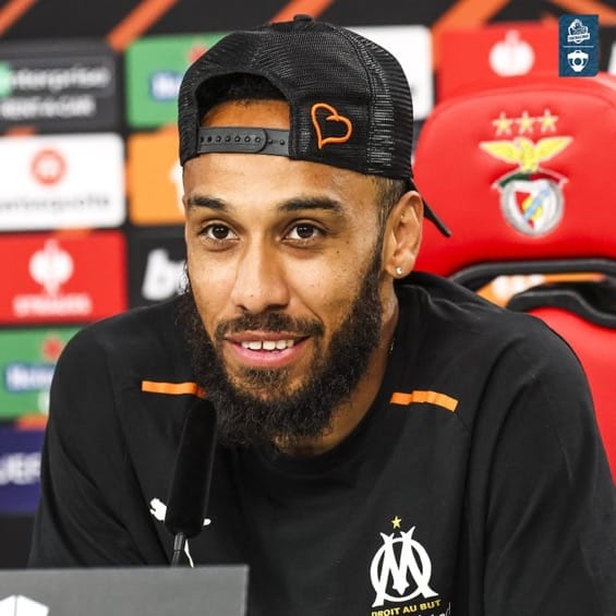 OM : Pierre-Emerick Aubameyang déplore l’éventuelle absence des supporters à Lisbonne