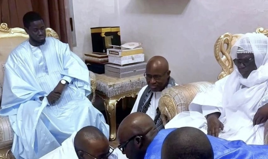 Visite du président Bassirou Diomaye Faye à Touba -Images