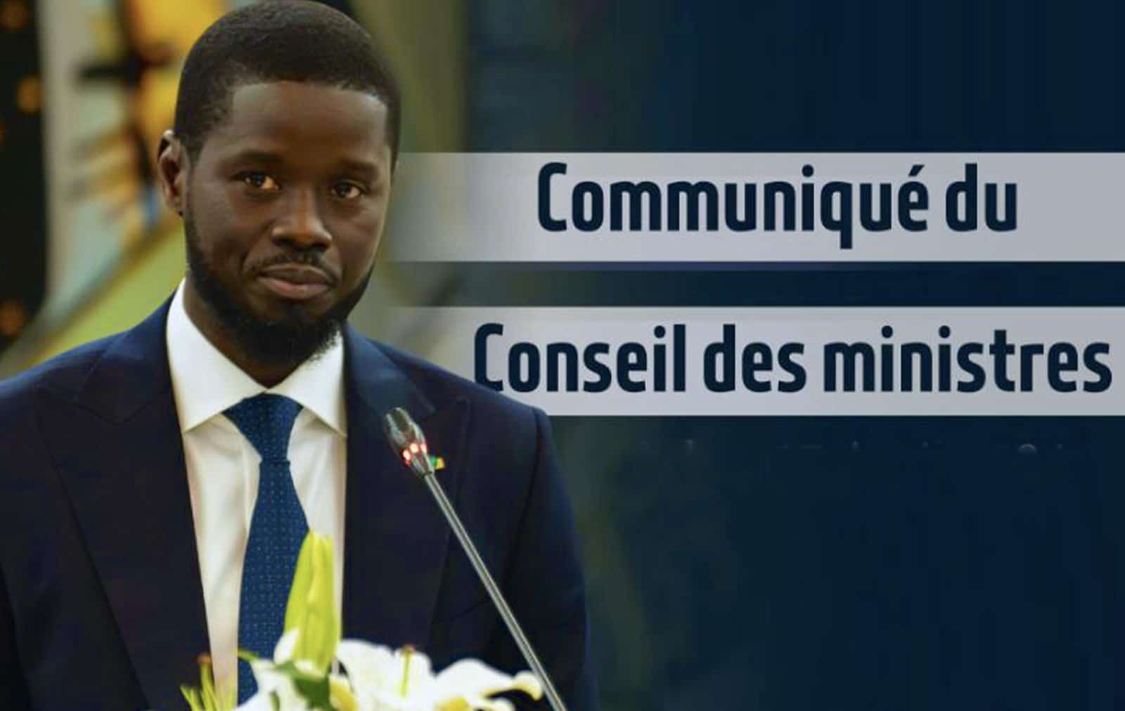 Communiqué du Conseil des ministres du 08 Mai 2024