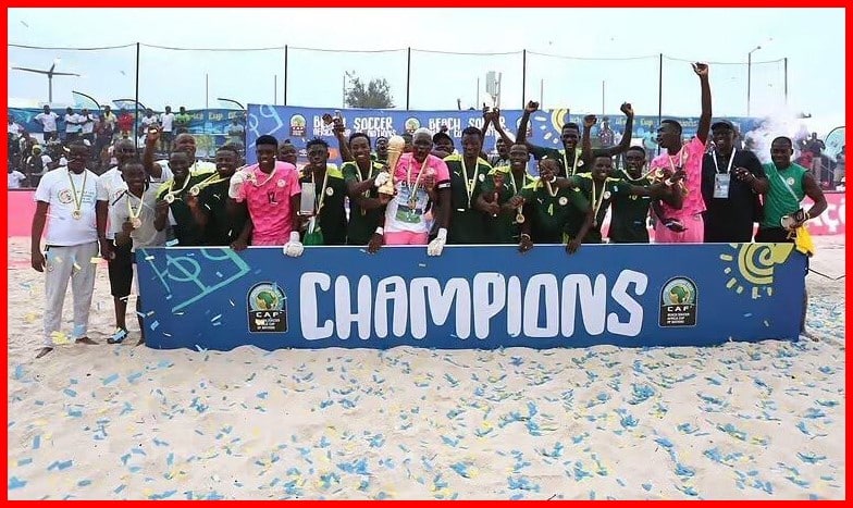 Can Beach Soccer 2024 en Egypte : Voici la liste des 12 Lions de la plage retenus