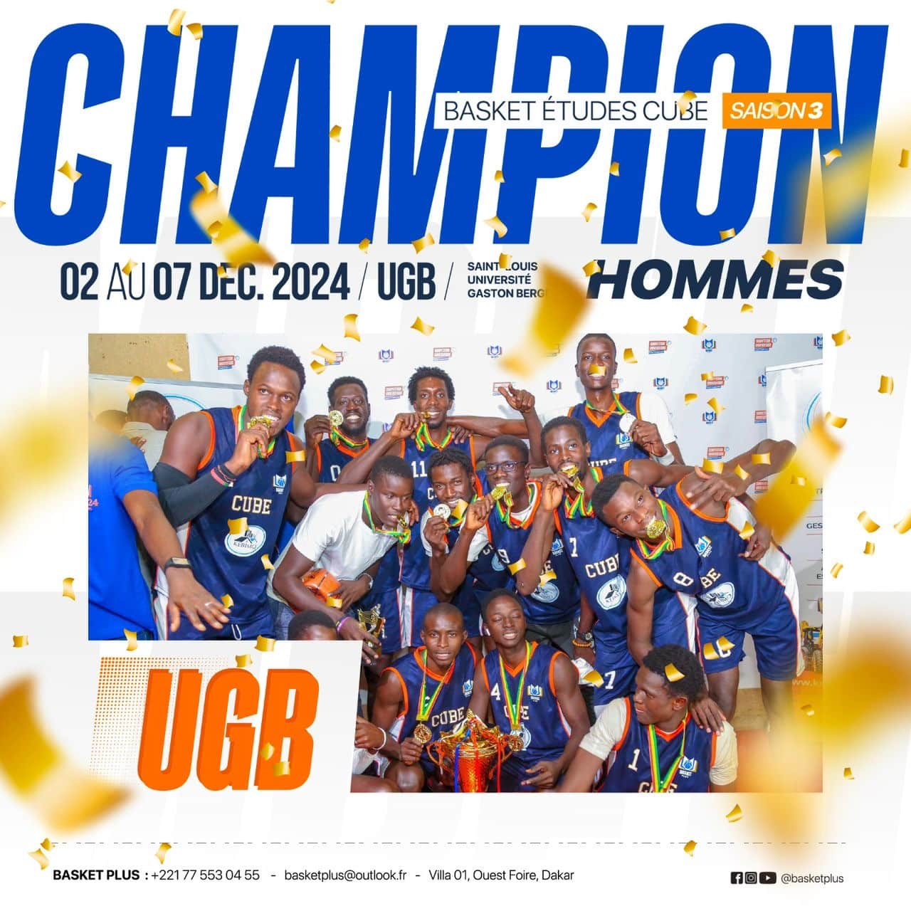 CUBE 2024 : Le Sport Universitaire au Service de l’Inclusion et de l’Excellence