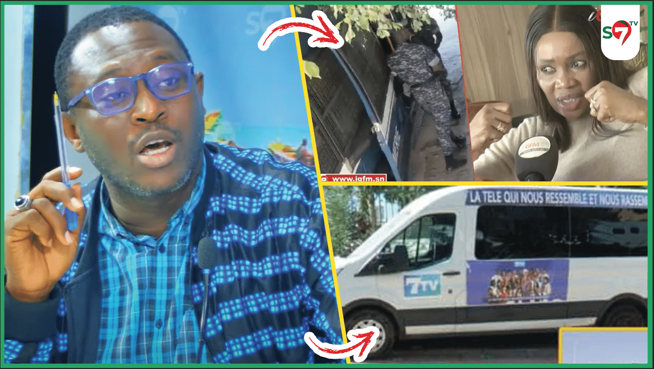 (Vidéo) Aff. 7Tv: Bachir Fofana vole au secours de Maimouna Ndour Faye "Gendarmes Biniou Indi Fofou…"