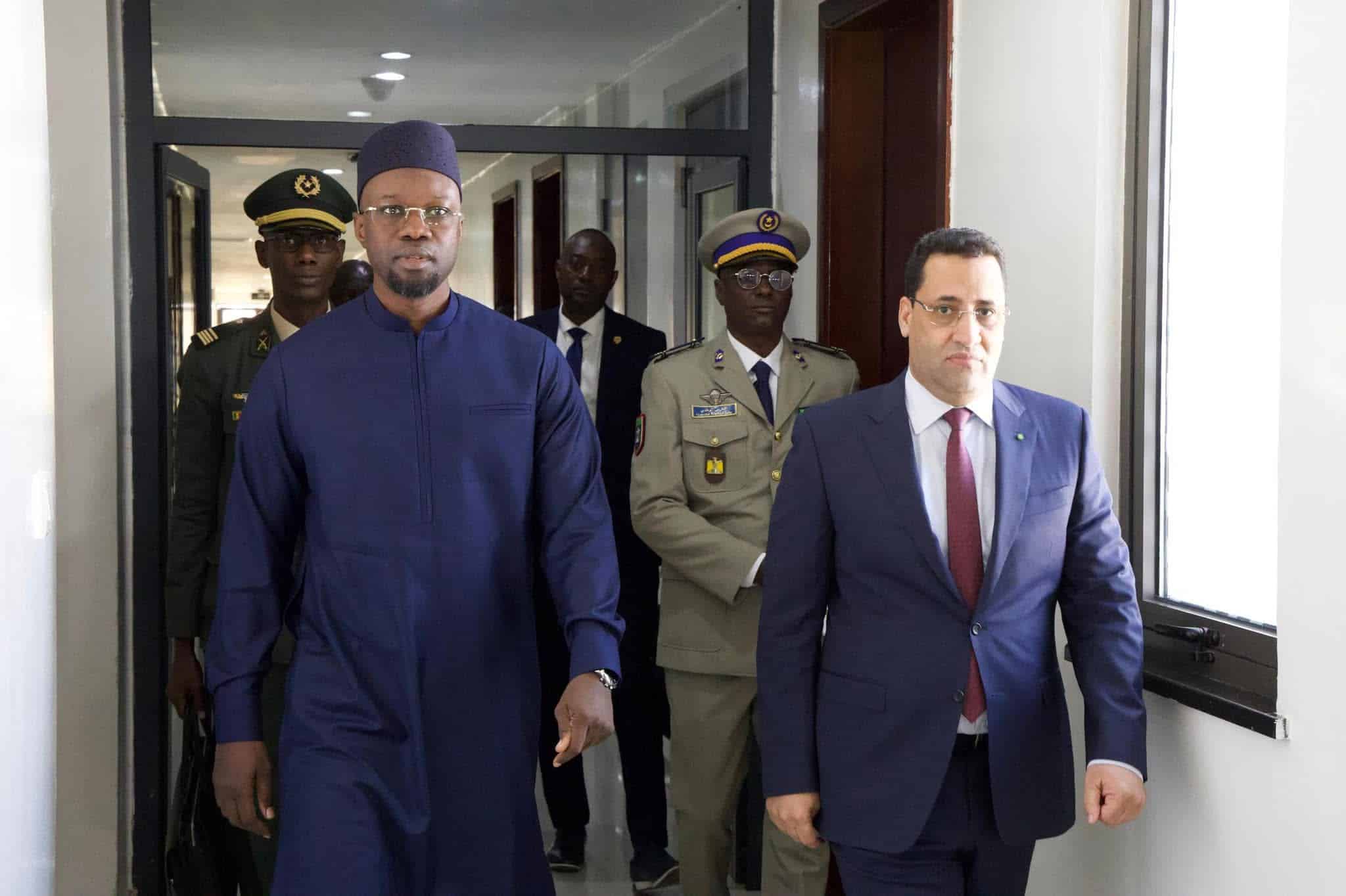 Sénégal - Mauritanie : Divers secteurs d’activité au centre des discussions entre les PM Ousmane Sonko et Moctar Ould DJAY