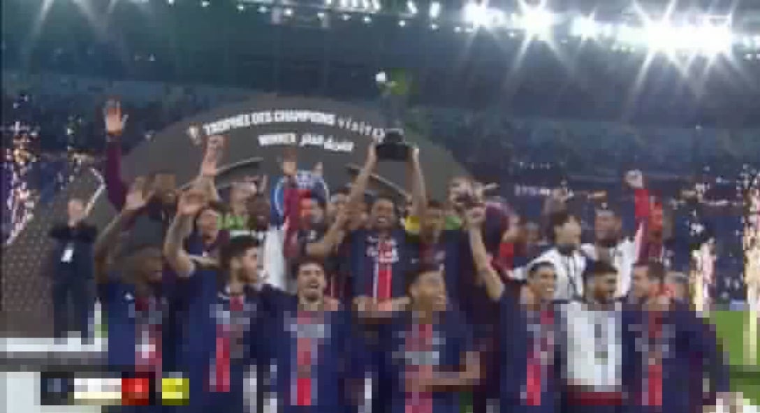 Trophée des champions : Le PSG s’adjuge le trophée