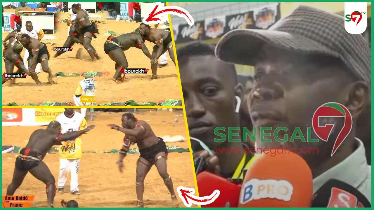 (Vidéo) Réaction à chaud de Becaye Mbaye sur le combat "Erreur Bi Ama Baldé Def... Franc Moko Eupp Doolé, Mok Eumeu Sène..."