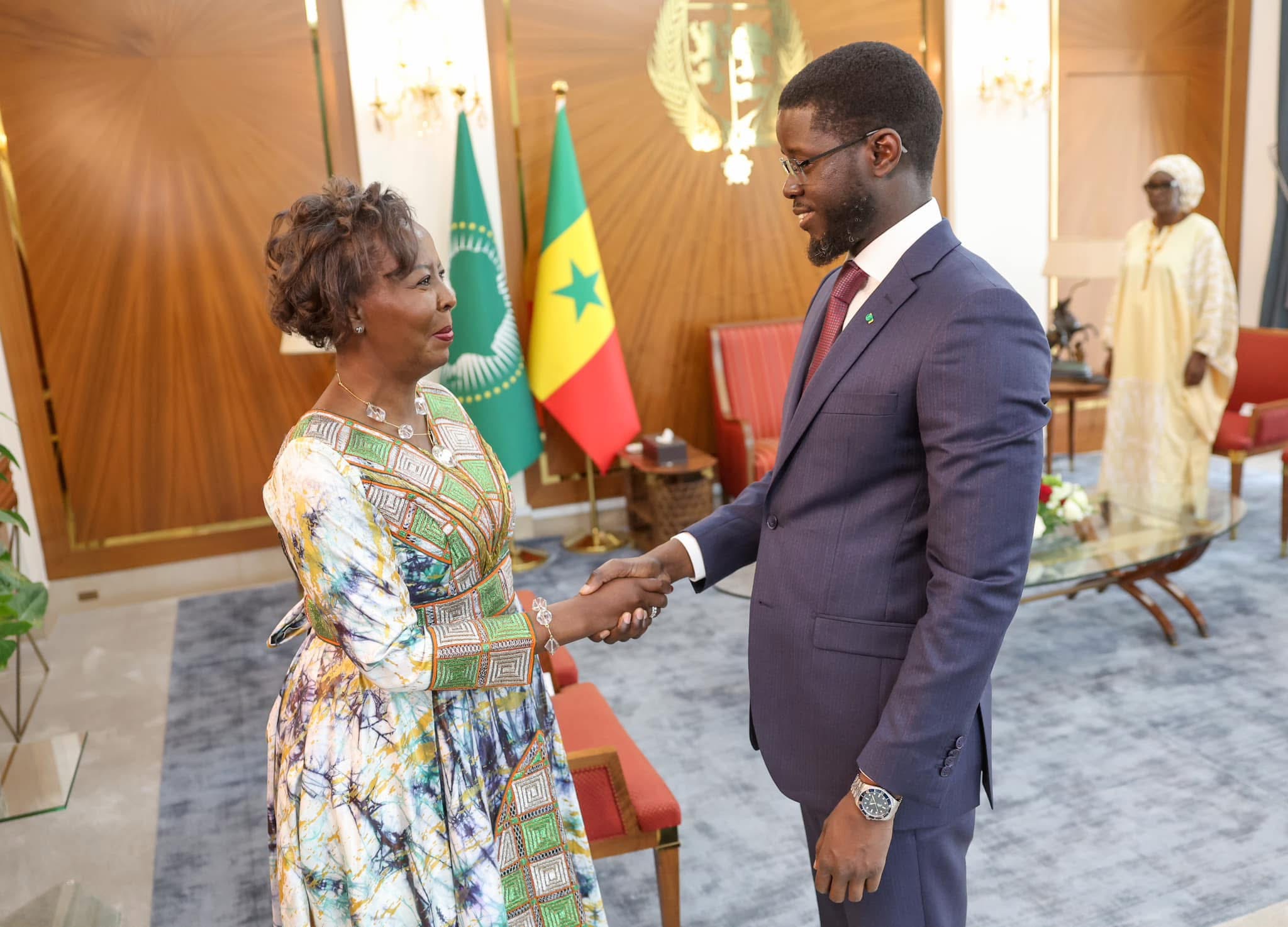 Palais : Le Chef de l’Etat a reçu Louise Mushikiwabo, Secrétaire générale de la Francophonie