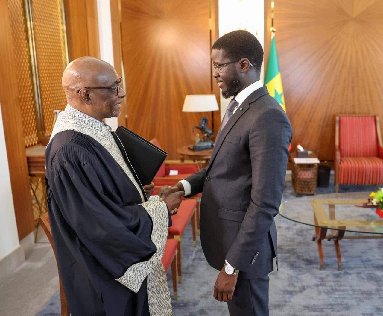 Audience : Le Chef de l’Etat a reçu une délégation de l’Académie nationale des sciences et techniques du Sénégal
