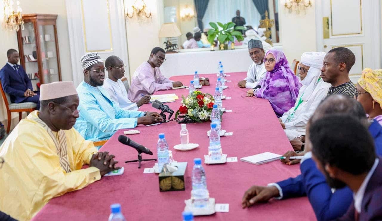 Palais : Le PR Diomaye Faye a reçu une délégation de l’agence de la grande muraille verte