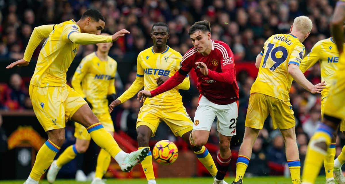 Premier League : Manchester United s’incline contre Crystal Palace