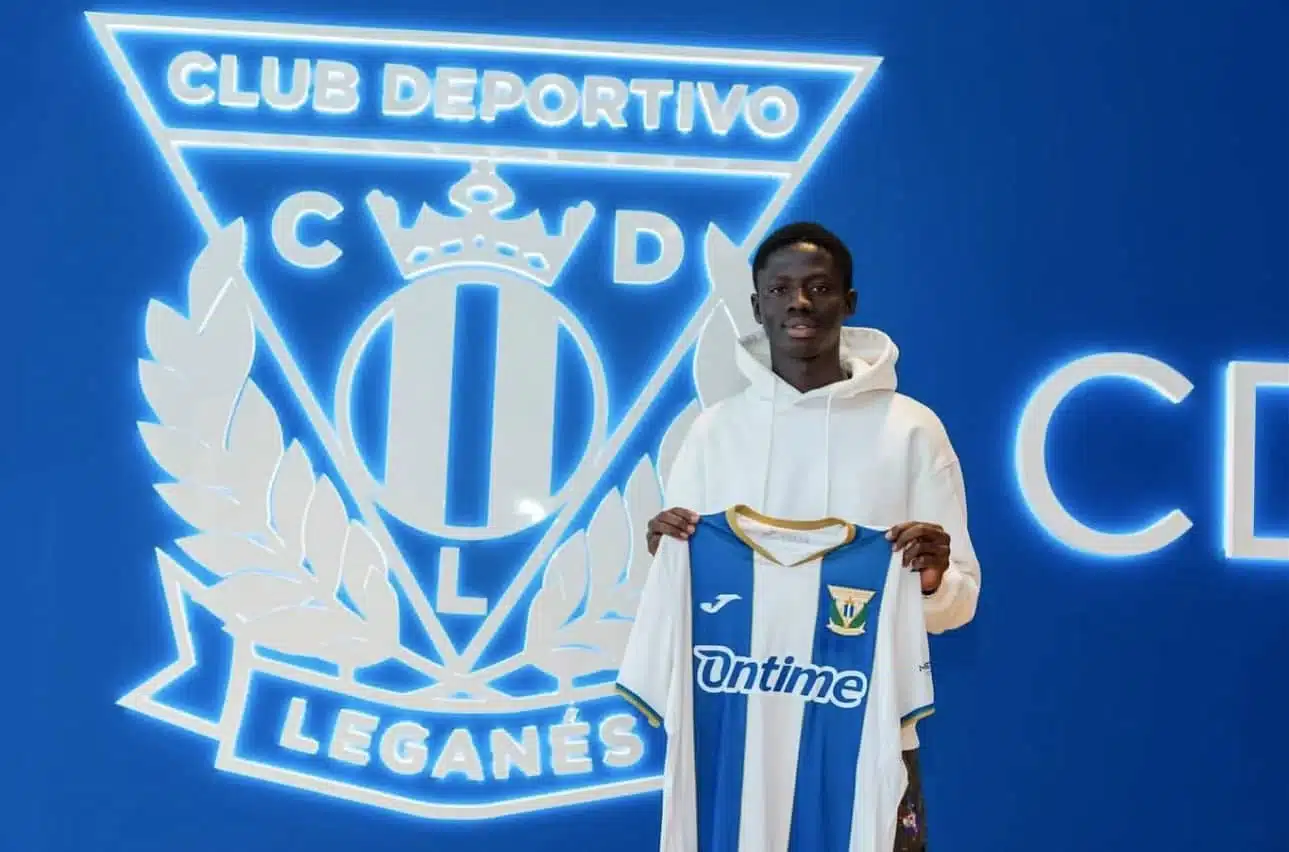Football : Rassoul Camara signe son premier contrat professionnel à Léganès