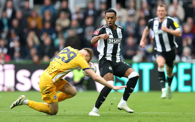 FA Cup : Brighton élimine Newcastle