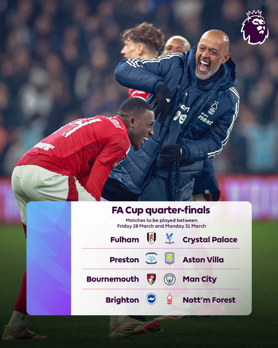 FA CUP : Les affiches des quarts de finale connues