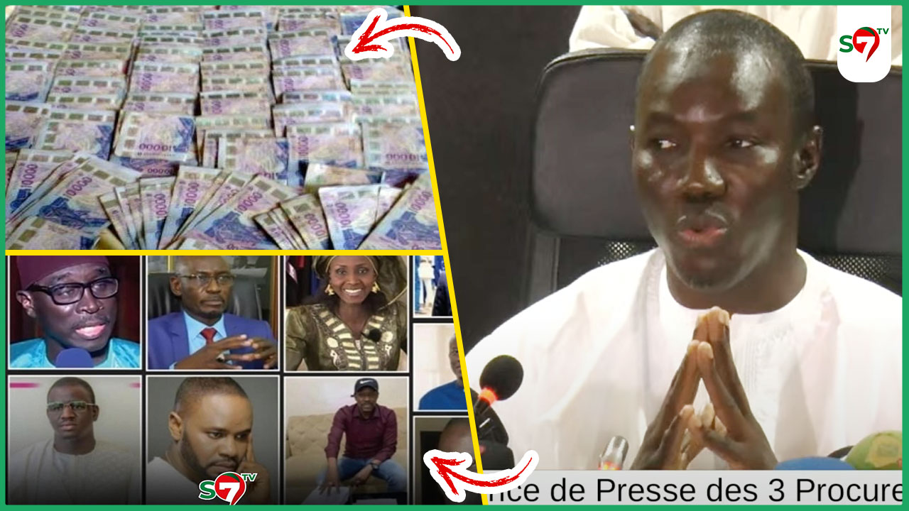 (Vidéo) Le Procureur de la République apporte des précisions sur les cautions "258 448 203 fcfa a été..."