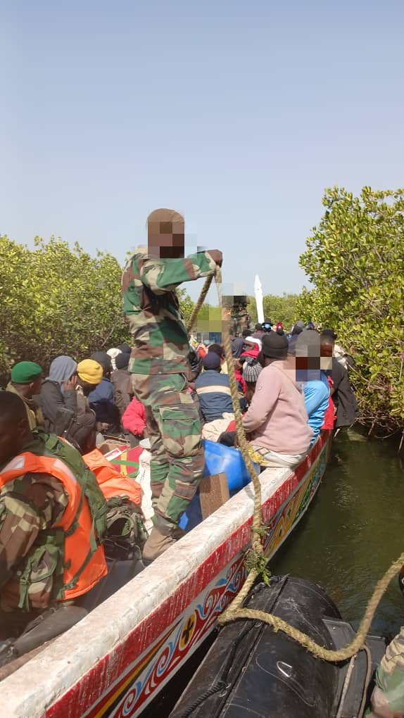 Delta du Saloum : 92 candidats à l'émigration clandestine interceptés, ce lundi jour de Korité
