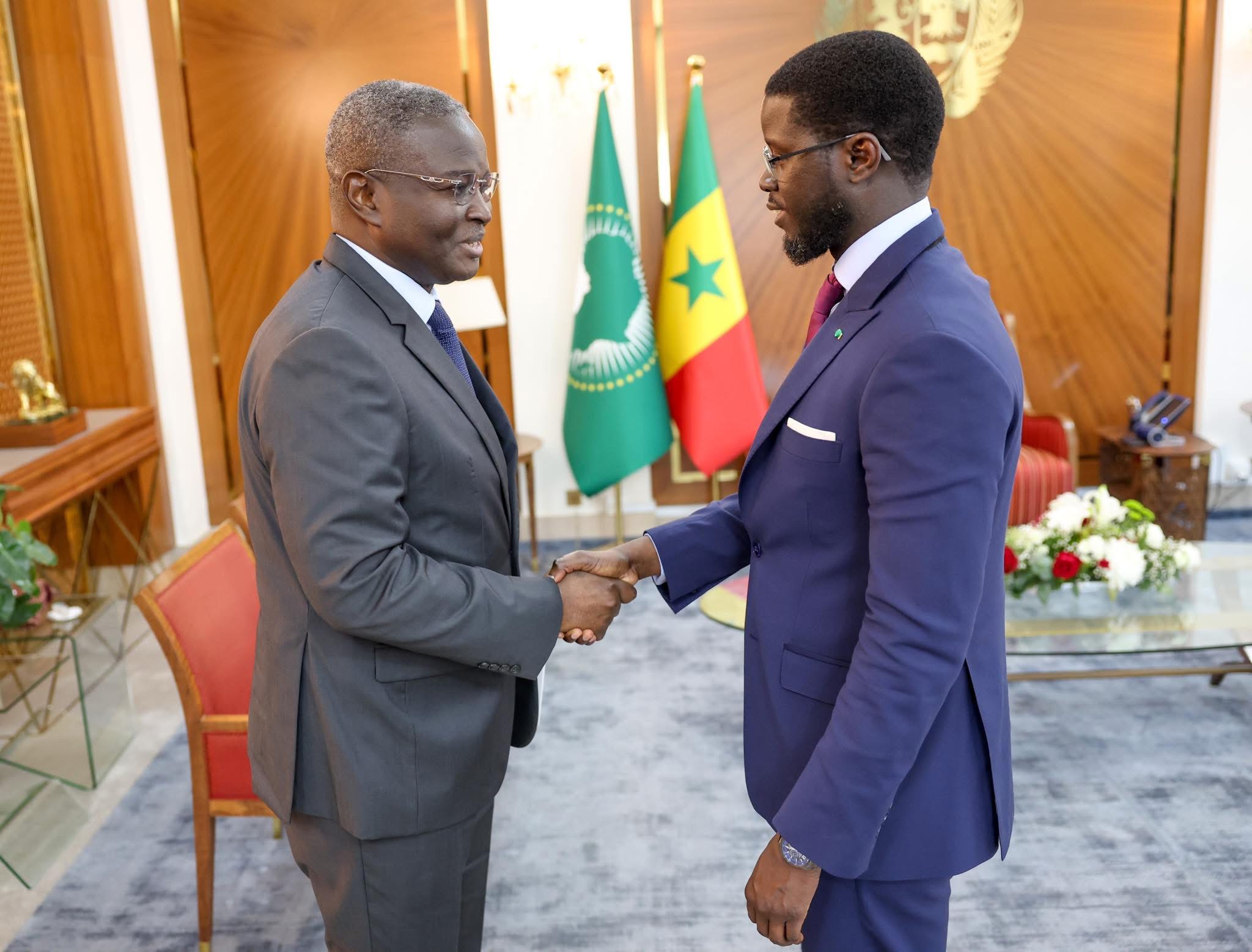 Palais de la République : Le Chef de l’Etat a également reçu, Abdoulaye Diop de l'UEMOA