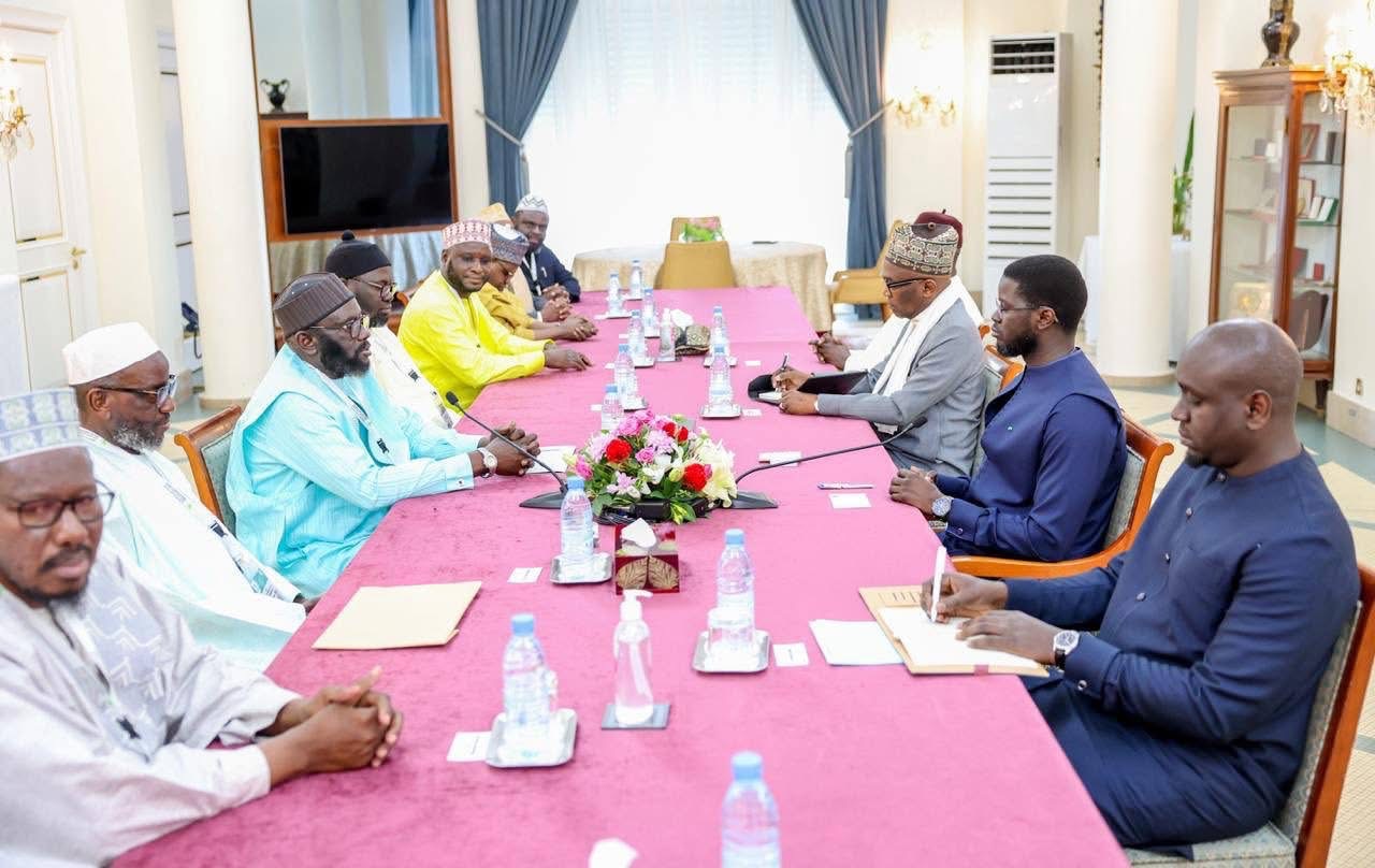 Audience : Le Président Diomaye Faye a reçu une délégation d’oulémas d’Afrique subsaharienne