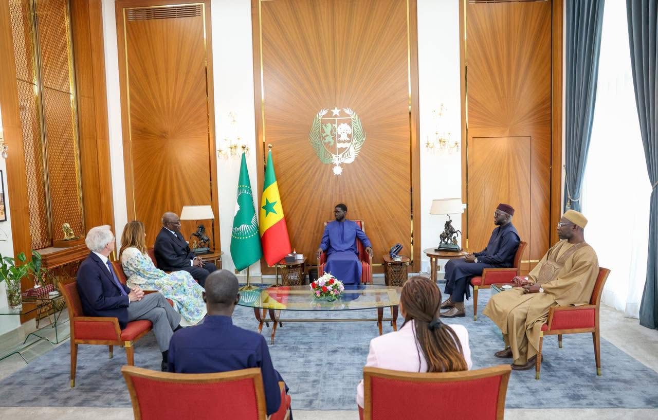 Palais : Le Chef de l’Etat a reçu une une délégation de l’Assemblée parlementaire de la Francophonie (APF)