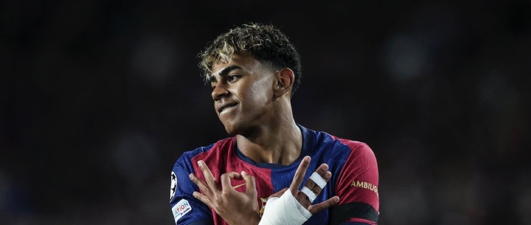 Lamine Yamal devient le plus jeune joueur à atteindre 20 matchs en Ligue des Champions