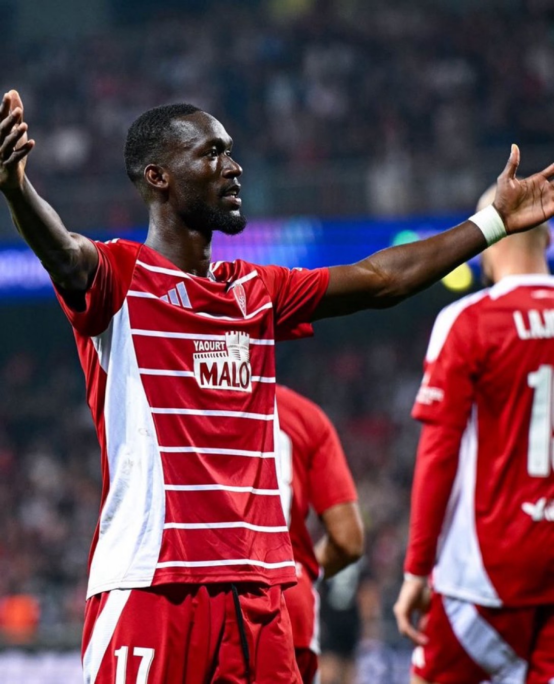 France - Brest : Abdallah Sima frappe encore : 10e but de la saison