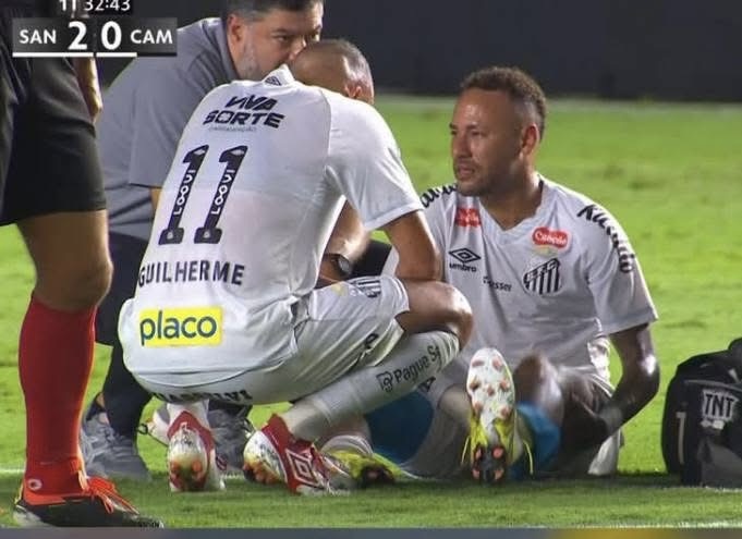 Brazil : Neymar rechute encore : le cauchemar continue à Santos