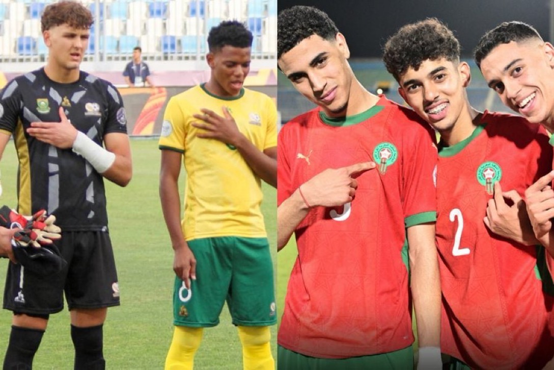 CAN U20 : le Maroc rejoint l’Afrique du Sud en finale