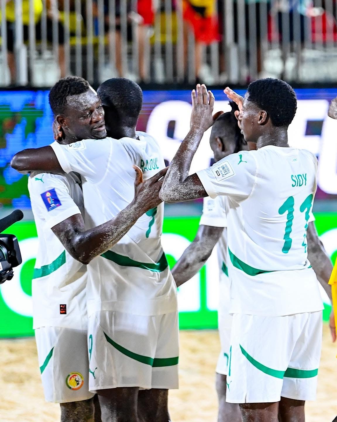 Coupe du Monde de Beach Soccer : Le Sénégal enchaîne face à Tahiti et file en quarts de finale