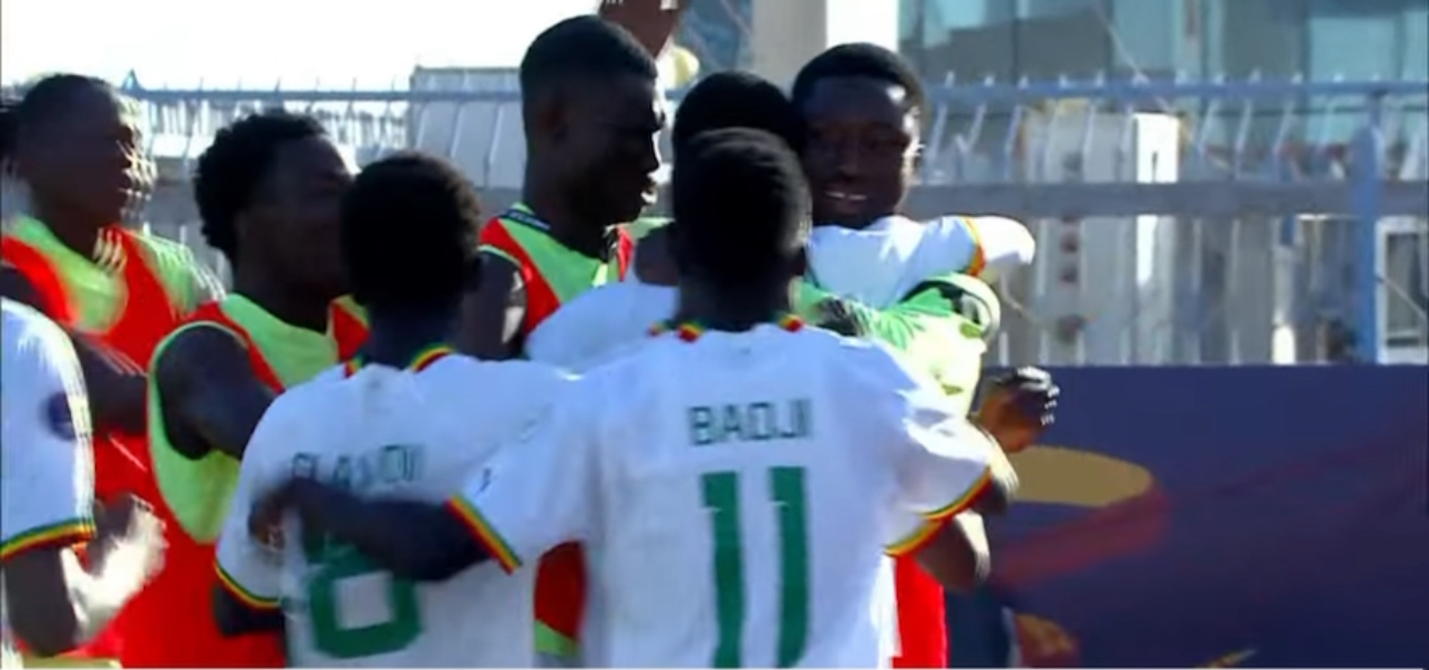 Can U20 : Le Sénégal prend l’avantage à la pause face à la RDC (1-0)