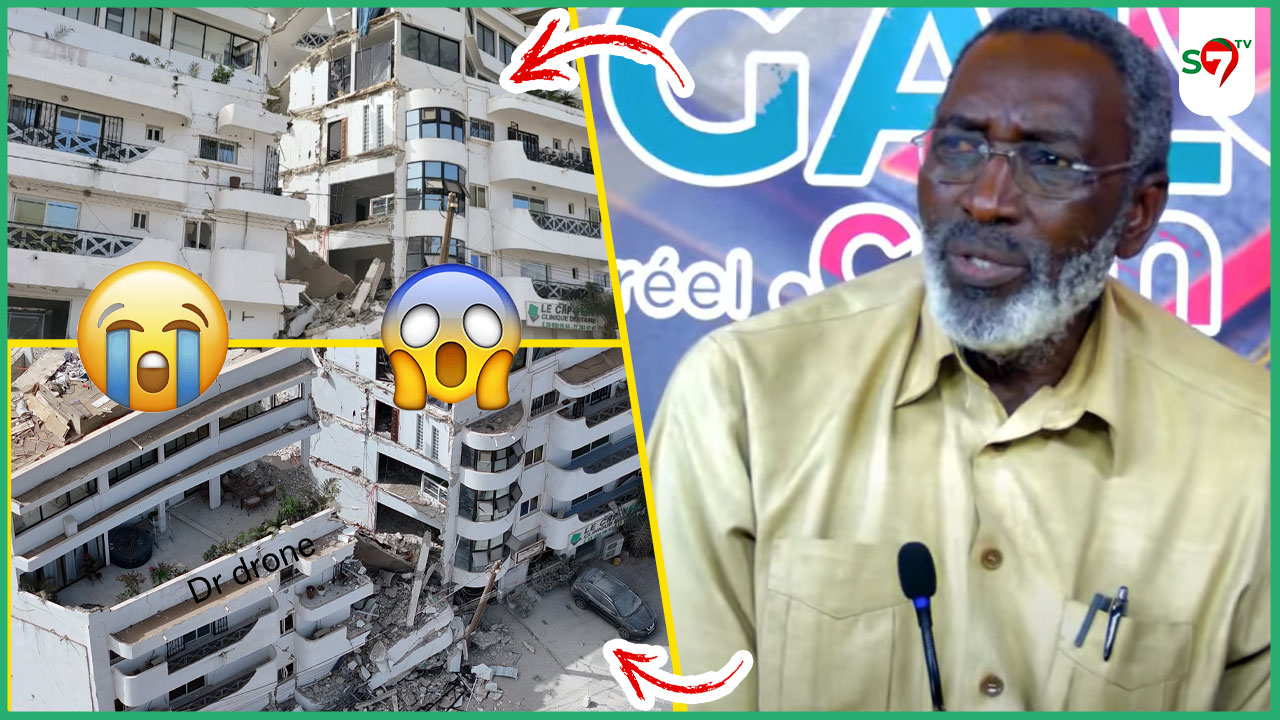 (Vidéo) Habitant à Ngor, le Dr babacar Niang fait de terribles révélations sur l'effondrement de l'immeuble