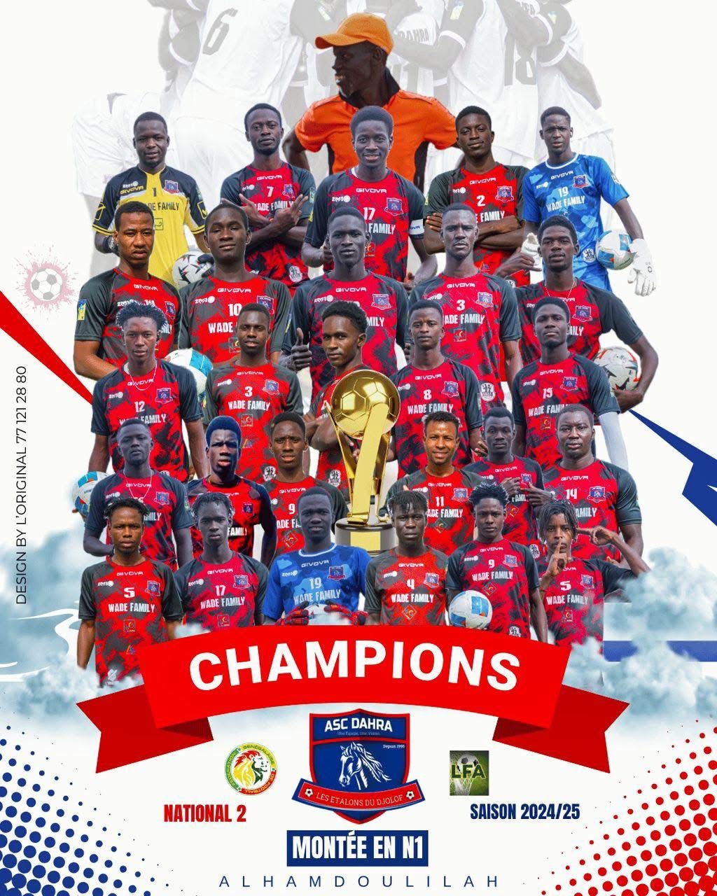 Football : L’ASC Dahra valide sa montée en National 1