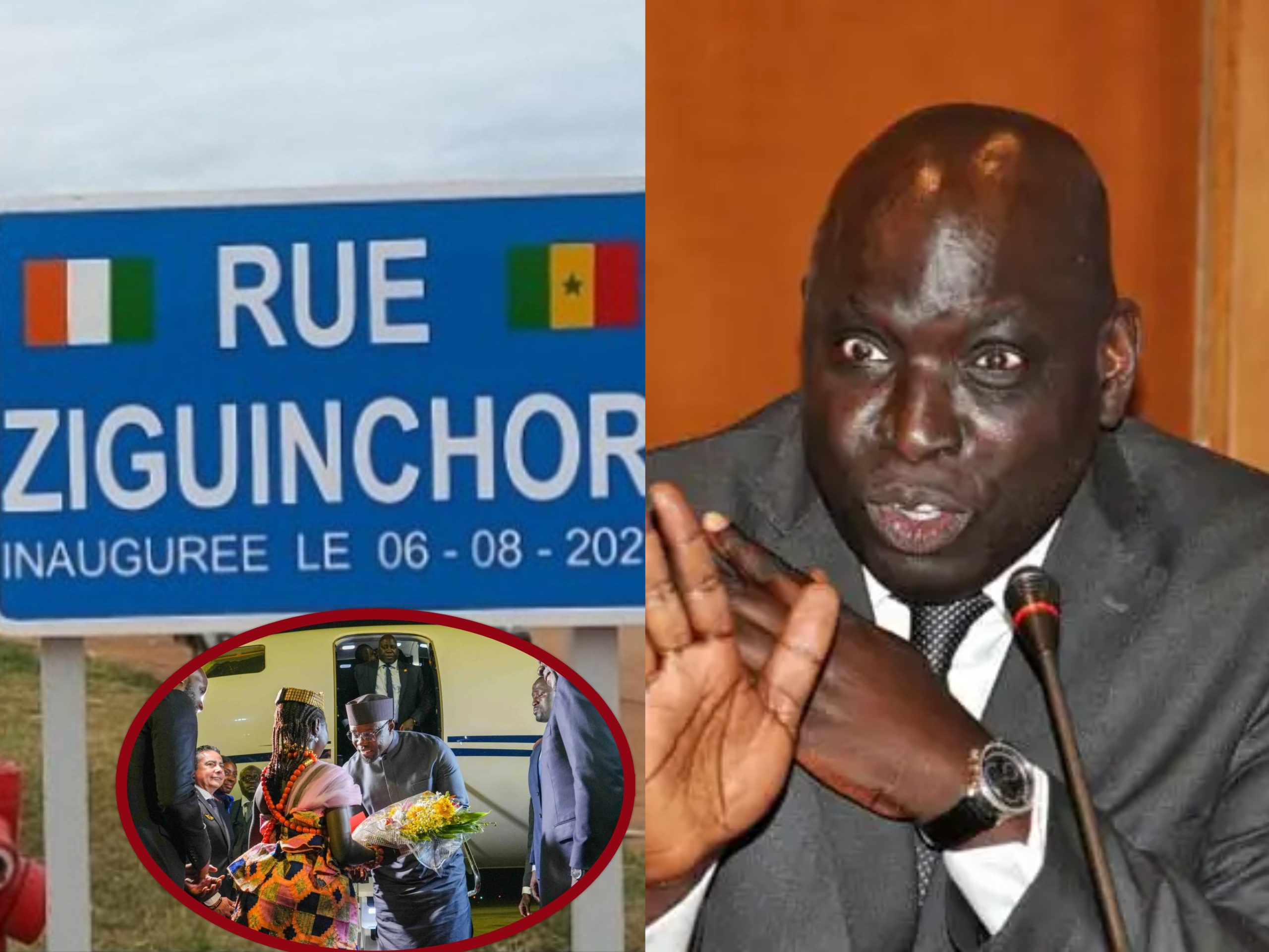 Sonko va à Bouaké pour célébrer la Rue de Ziguinchor, (Madiambal Diagne)