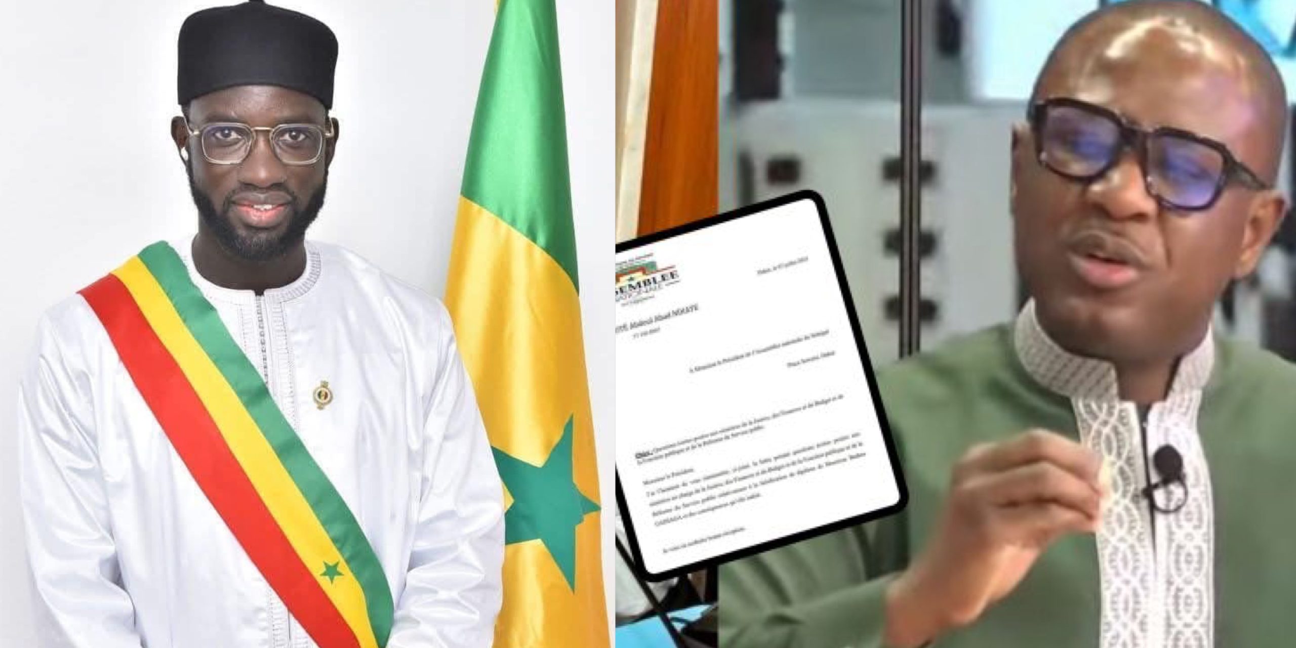 Affaire du diplôme de BFEM de Monsieur Badara GADIAGA : Le député Abdoul Ahad NDIAYE saisit l’Assemblée nationale