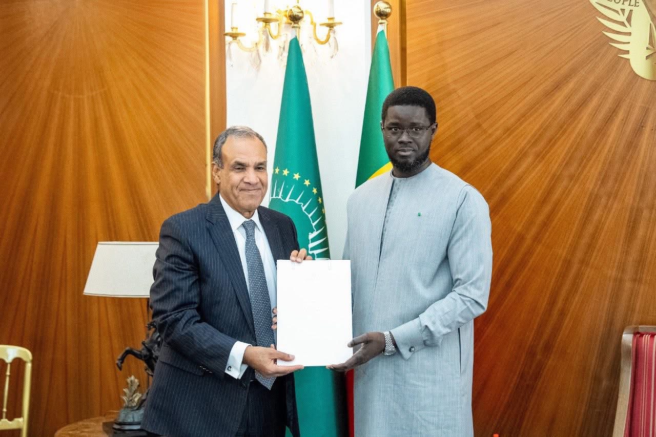 Audience : Le Chef de l’Etat a reçu le Ministre des Affaires étrangères de l’Egypte