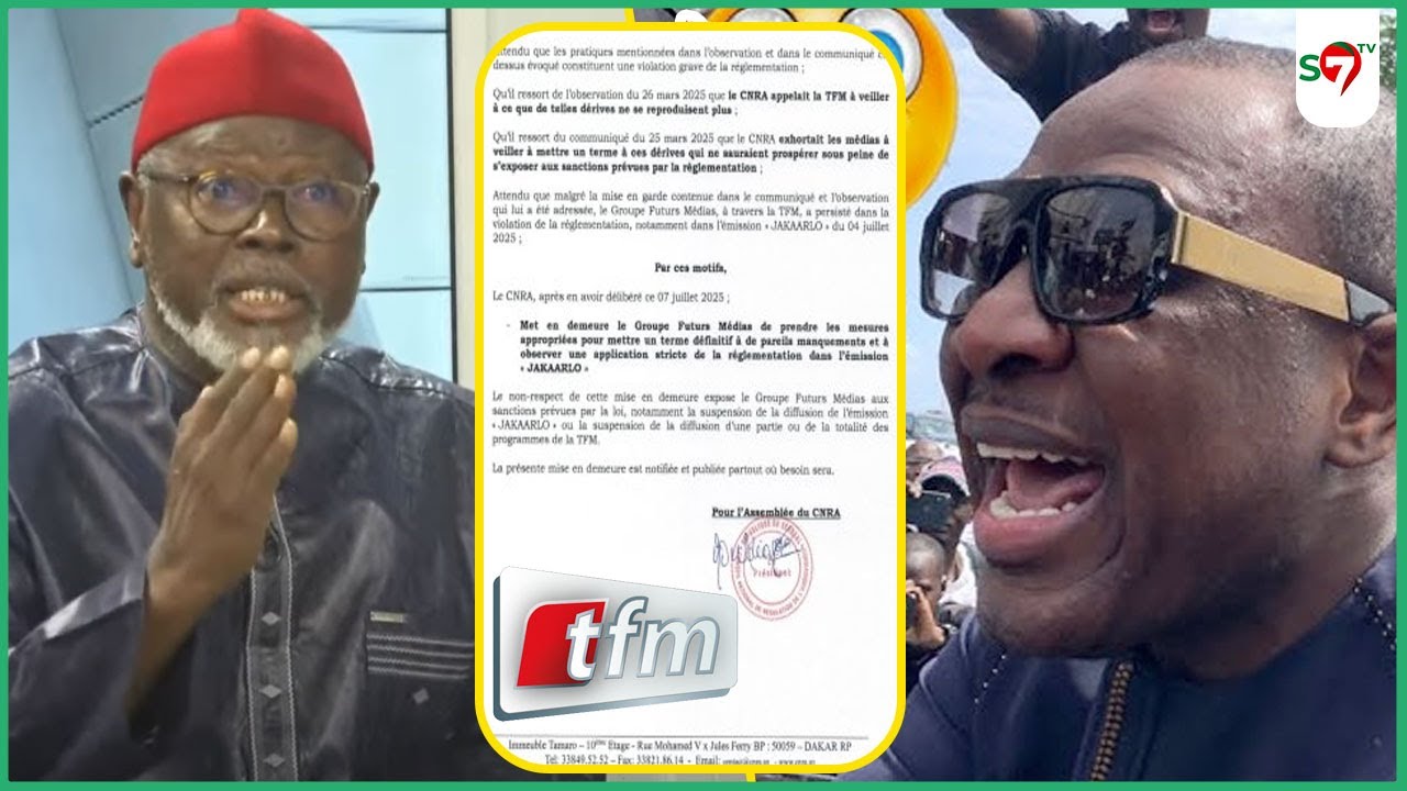 (Vidéo) Mise en demeure TFM, Liberté de la Presse: Alioune Tine assène ses vérités "Bouféké Loula Nekh Wakh…"