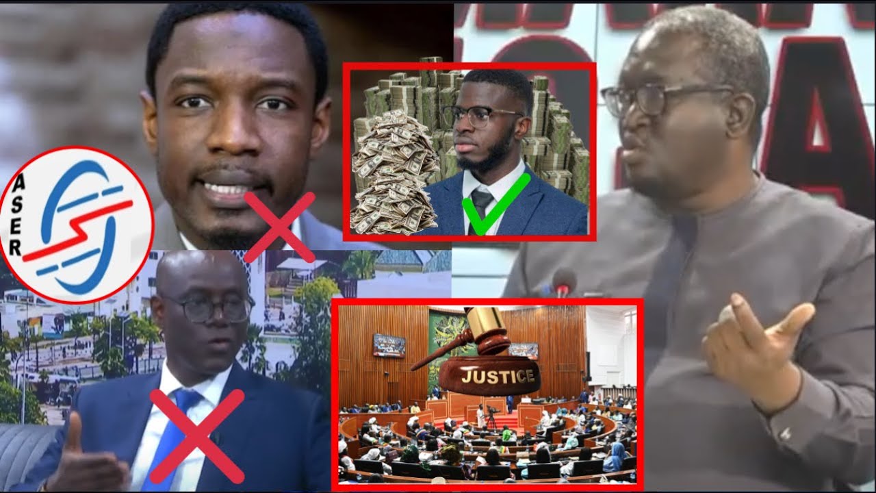 (Vidéo) Aff.Aser Commission d'enquête parlementaire : Ayib Daffé recadre sévérement Thierno A Sall et PDF. .
