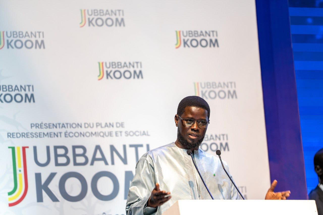 Le Plan de redressement présenté : Diomaye félicite Sonko...