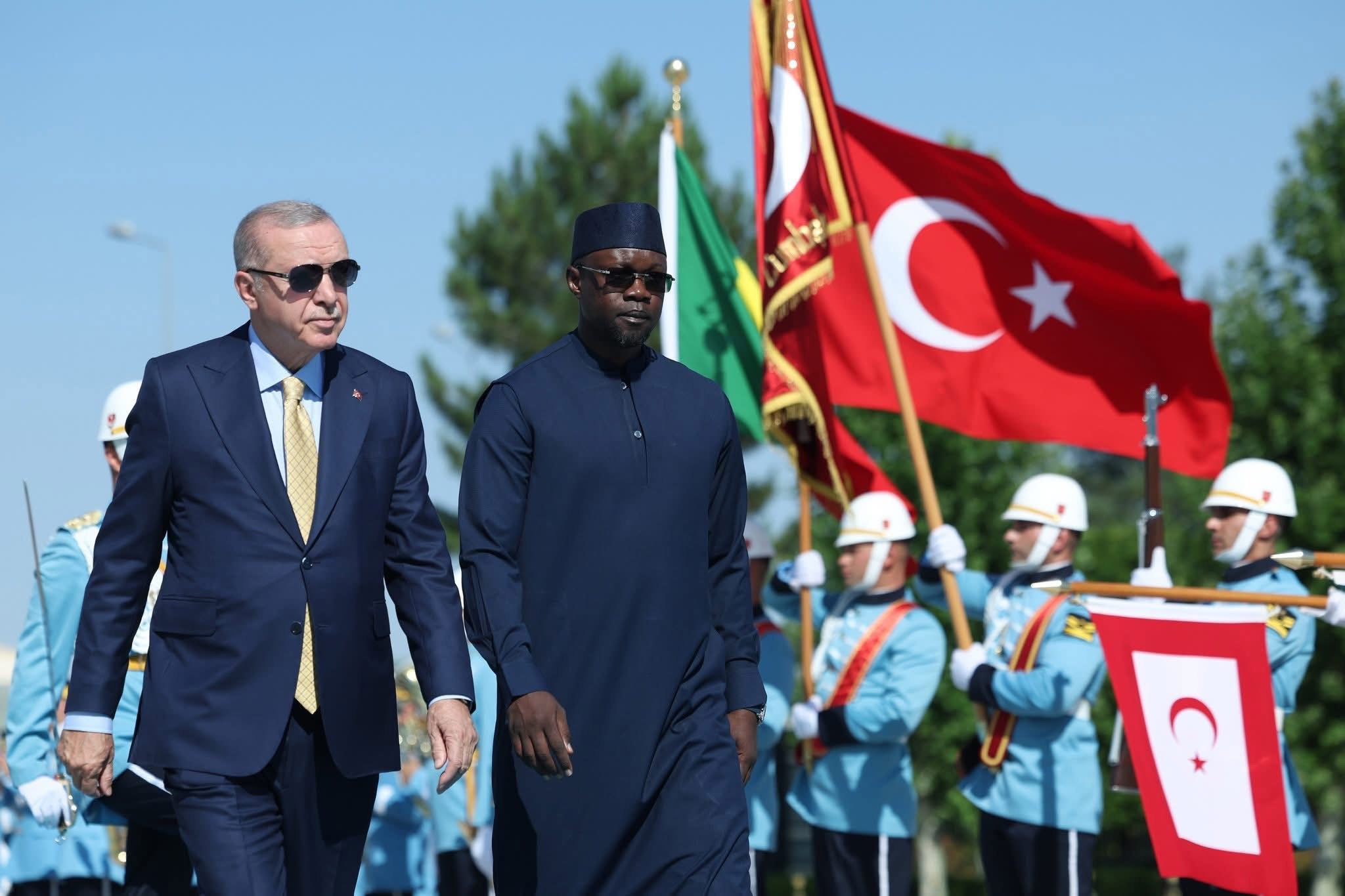 Président Erdogan : "Ce fut un grand plaisir d’accueillir dans notre pays mon cher frère Sonko"