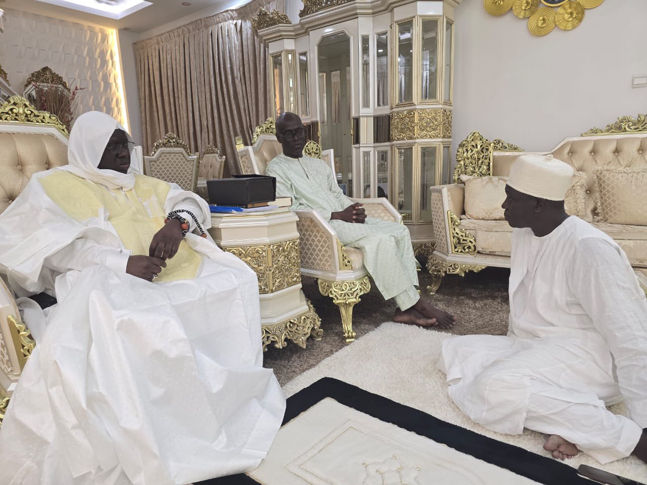 Trajectoire du Sénégal : TAS reçu par le Khalife général des Layènes, Seydina Mouhamadou Lamine Laye