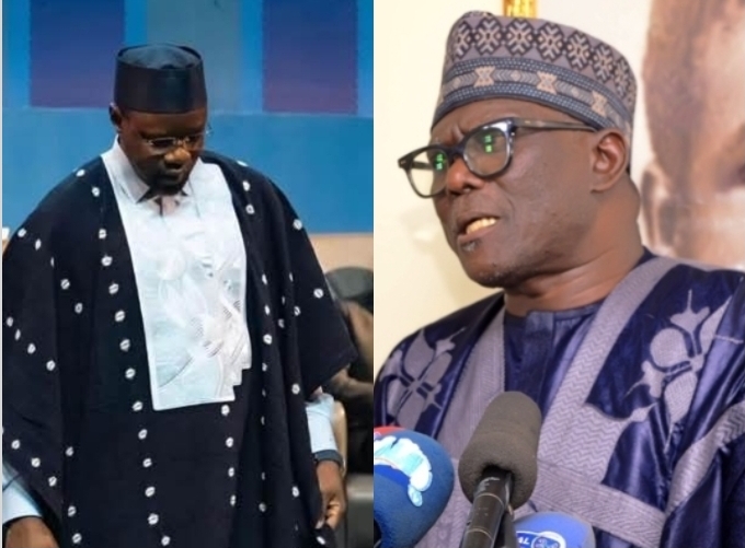La pique de M. Diakhaté à Sonko : "Moins dans nos poches, plus dans sa garde-robe …"