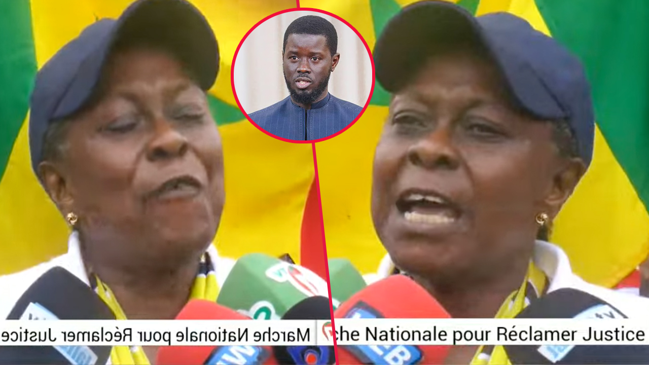 Marche pour réclamer justice: Cette mère de famille de 74 ans fond en larmes et tire sur Diomaye (Vidéo)