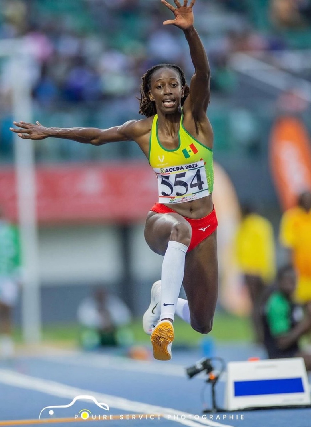 Saly Sarr Qualifiée pour la Finale du Triple Saut aux Mondiaux d’Athlétisme à Tokyo