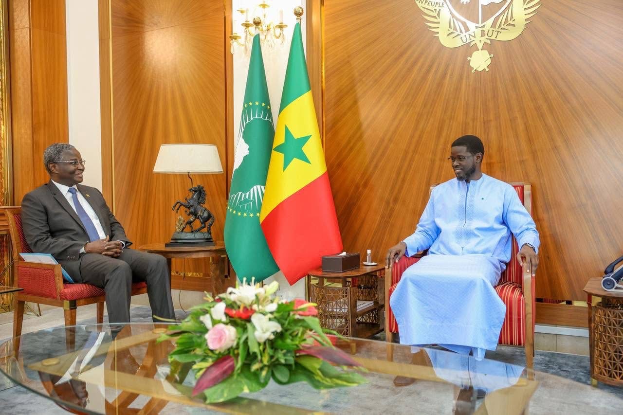 Audience : Le Chef de l’Etat a reçu Abdoulaye Diop, Président de la Commission de l’UEMOA