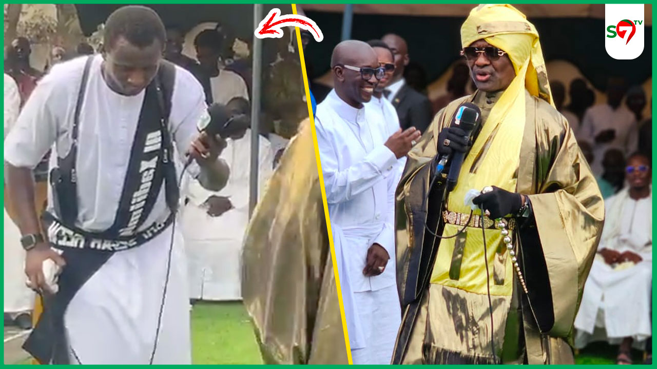 (Vidéo) Découvrez le cadeau exceptionnel que Ahmada a offert à son père Serigne Modou Kara Mbacke
