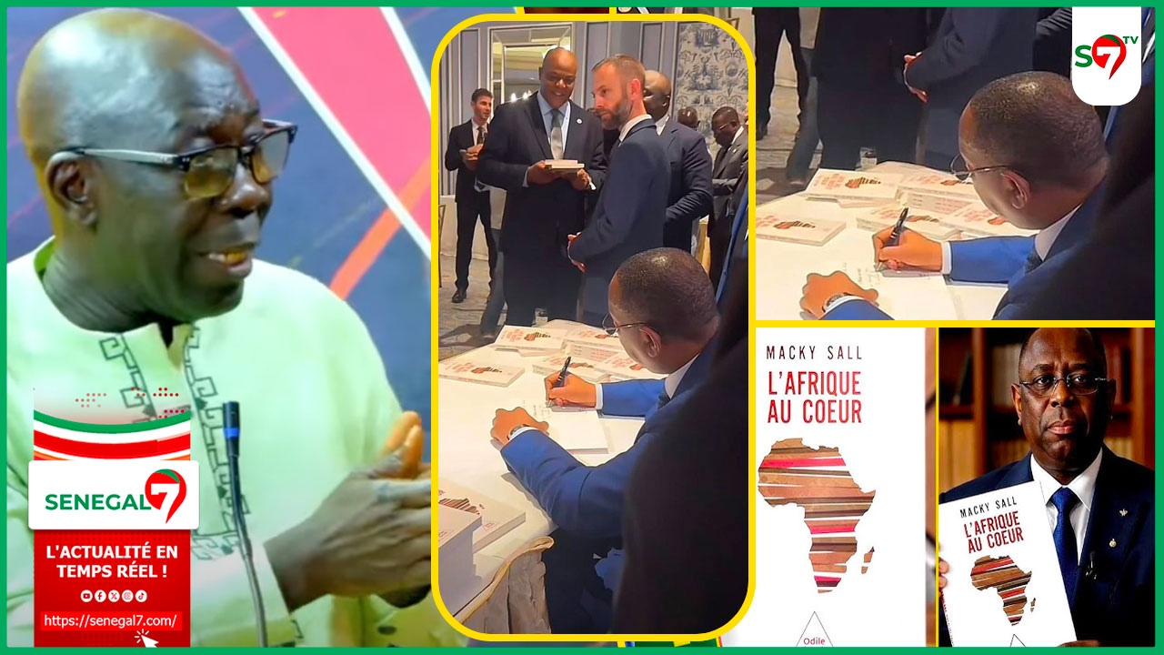 (Vidéo) La réaction inattendue de Sanou Dione sur la publication du nouveau livre de Macky: Afrique Au Coeur