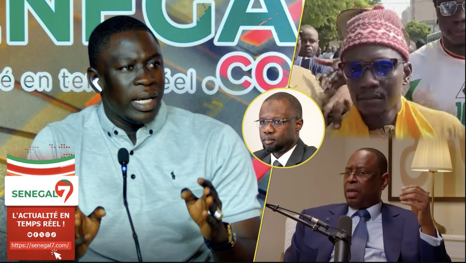 (Vidéo) Lamignou Darou en garde à vue, S. Bada, Madiambal, Bocar Samba Dieye, Macky,: Ousmane Sarr sans detours